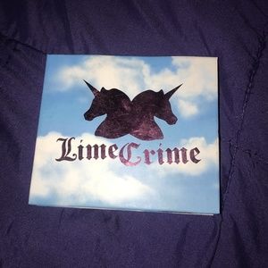 Lime Crime Eyeshadow Palette and Lipstick Bundle